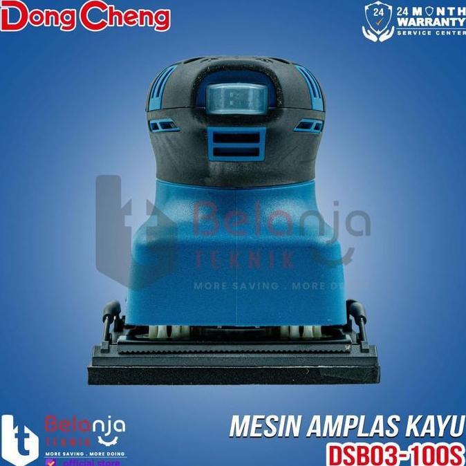 Superxx- Dongcheng Mesin Amplas Kayu Dsb03-100S 240W 14000 R/Min Dengan Sikat Karbon & Pegangan Nyam