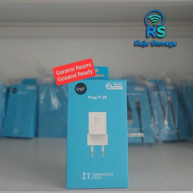 It Plug 20 Charger Kepala Charge Type C 20W Fast Pd Iphone Android Kode 722