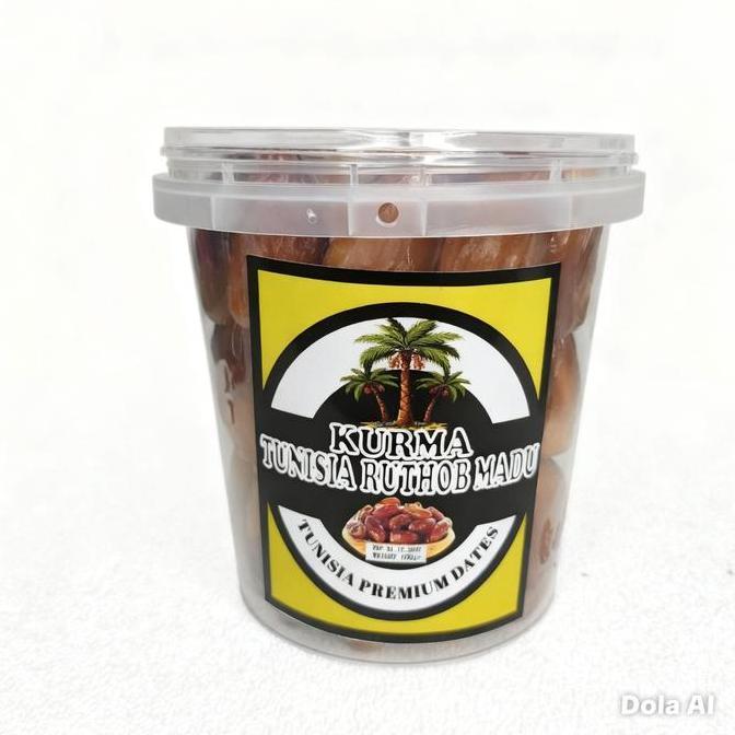 KURMA RUTHOB TUNISIA MADU KEMASAN EMBER/ Ruthob Madu