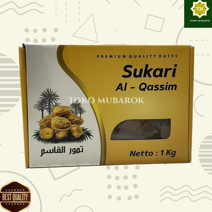 KURMA SUKARI MADINAH 1kg - SUKARI AL QASSIM PREMIUM
