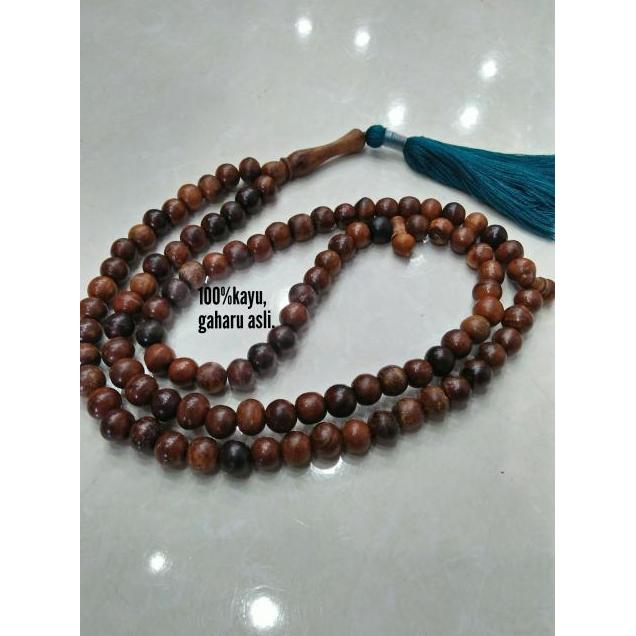 Tasbih kayu gaharu100%kayu gaharu asli