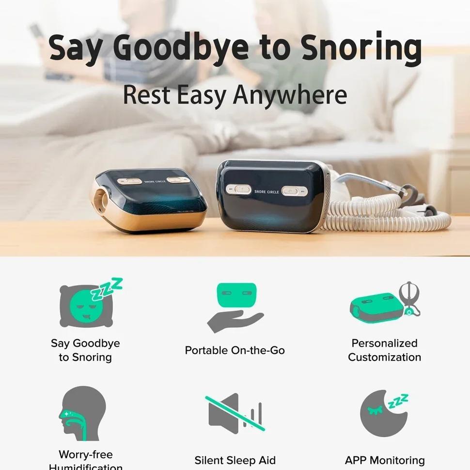 Portable Bluetooth CPAP APAP Ventilator Anti Snoring And Sleep Apnea For Sleep Apnea Syndrome And OS