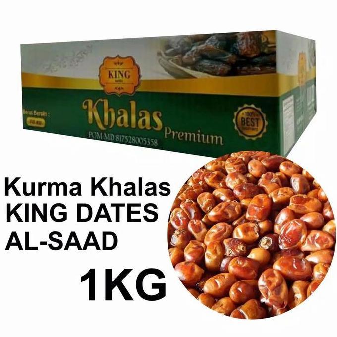 Kurma Khalas Saad 1 Kg Amira Dates ||| Kurma Arab Premium Original
