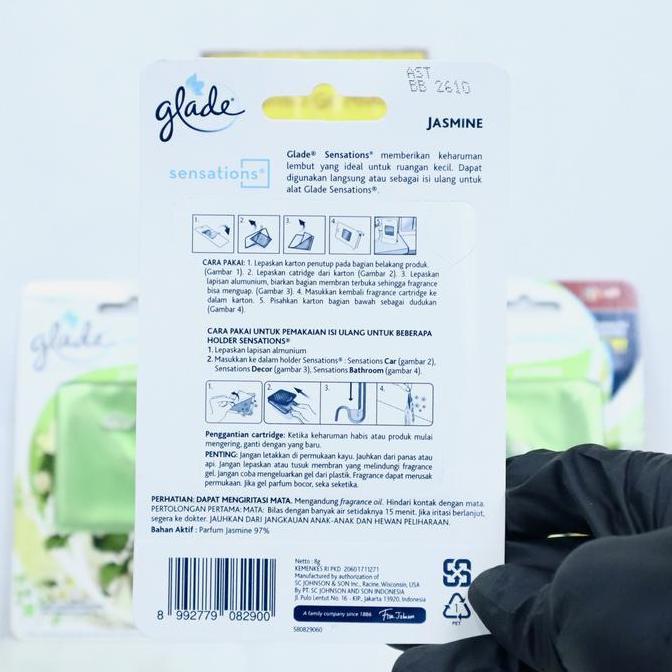 Weare- Glade Jasmine - Parfum Mobil Glade Jasmine Refill - Pewangi Mobil