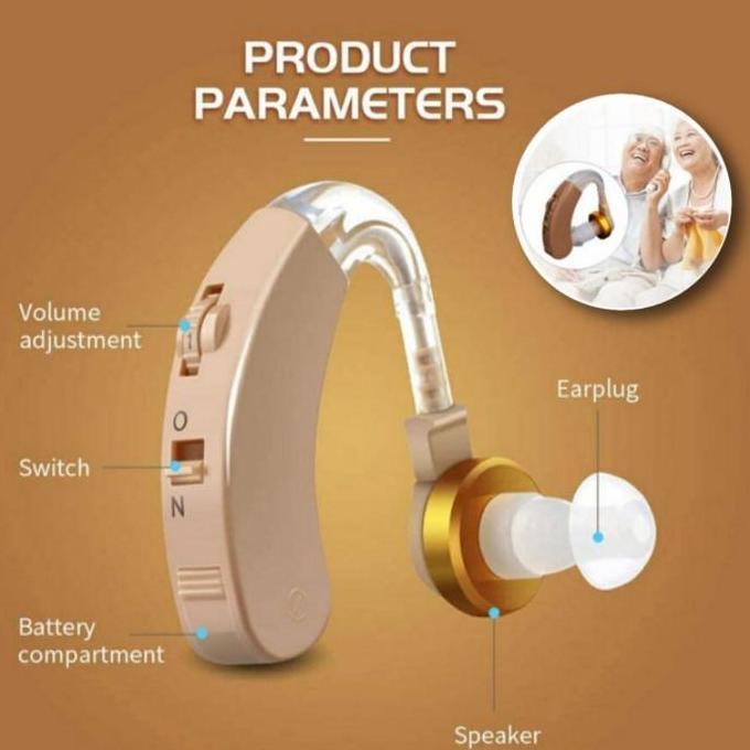 Capslock- Alat Bantu Dengar Telinga Lansia Earphone Alat Pendengaran Tuna Rungu