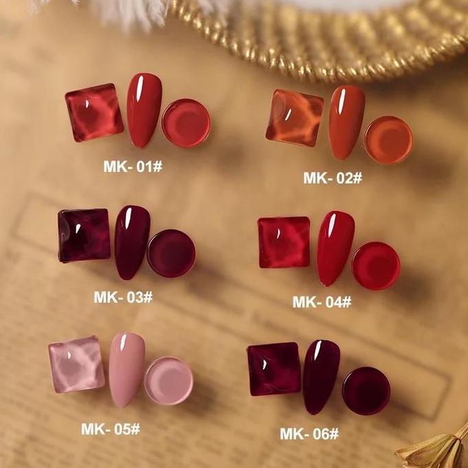 Pickme- As Mk Nail Polish Gel 15Ml Kutek Gel Soak Off Uv