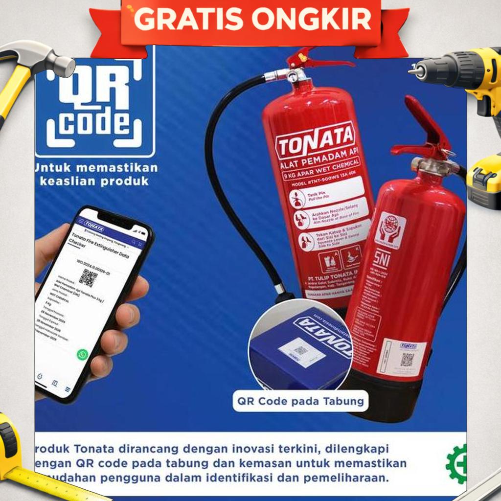 Apar 3Kg Tonata / Foam 3 Kg / Set Komplit