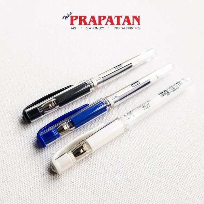 Coretan- Uni Ball Gel Ink Roller Pen Signo Um-153 White/Black/Blue/Refill