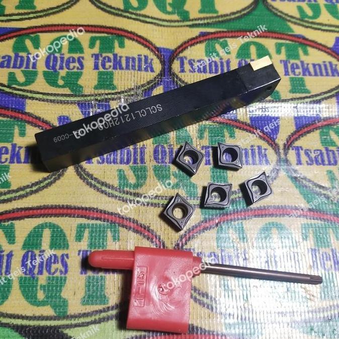 SCLCL 1212H09 Holder bubut luar kiri For BV20 Insert CCMT09 murah