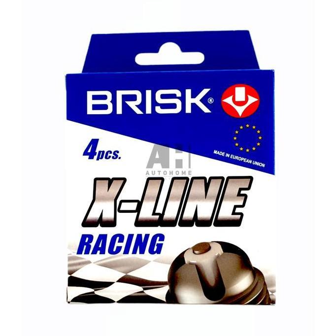 TERBARU - Busi Vespa GTS 125, 150, 300 - BRISK X-Line Racing AOR12-X8
