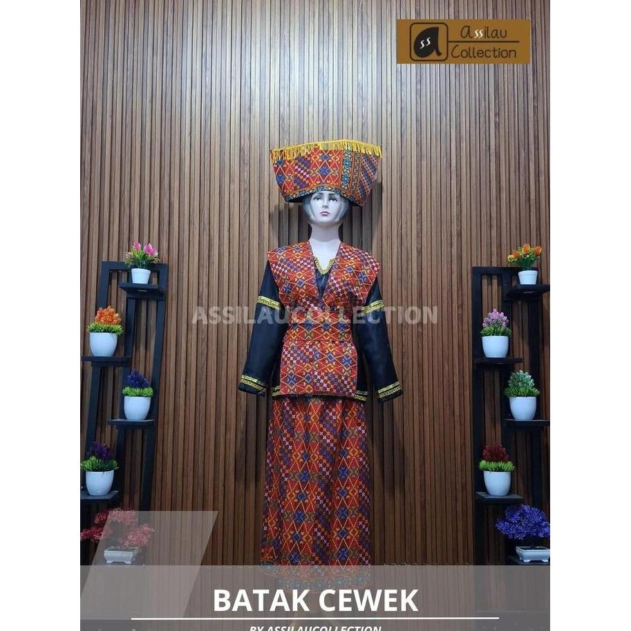 DS239 >> Baju Adat Batak Simalungun Dewasa Satuan (Laki/Cewek)
