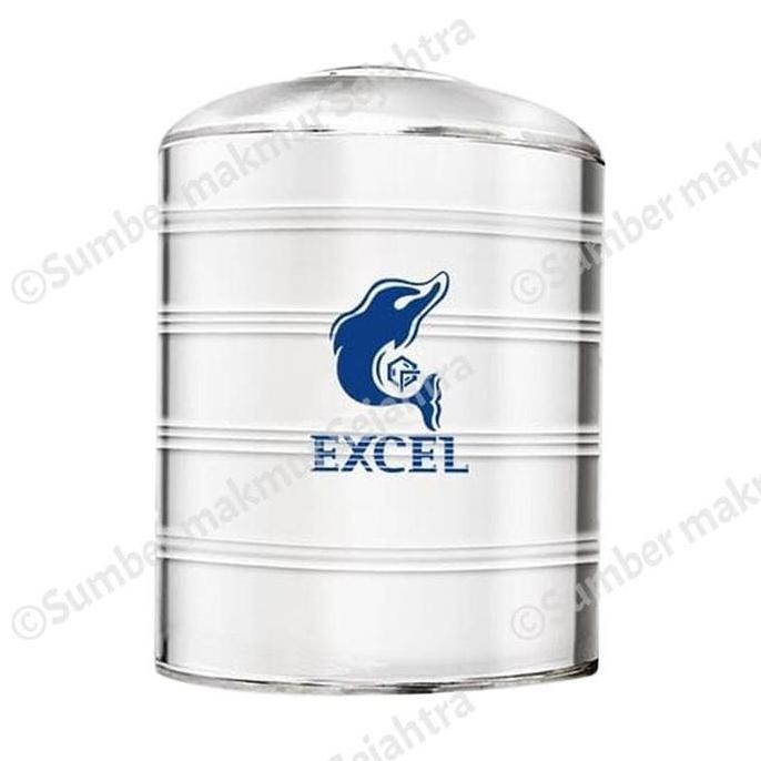 Terjangkau Tangki Air / Tandon / Toren Excel Stainless 1100 Liter - Gs 2000 Tk