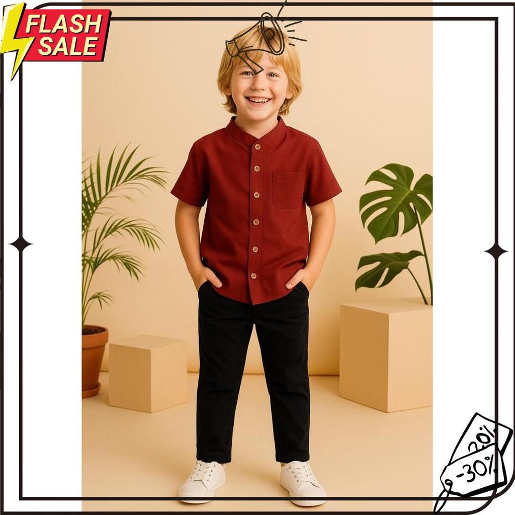 Wear Yusha Shirt New Kemeja Koko Anak Laki-Laki Premium 6.6