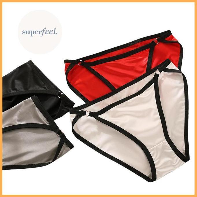 DY81 - CELANA DALAM KAIN SATIN SUTRA PREMIUM SEXY WANITA CD PEREMPUAN CWE 359