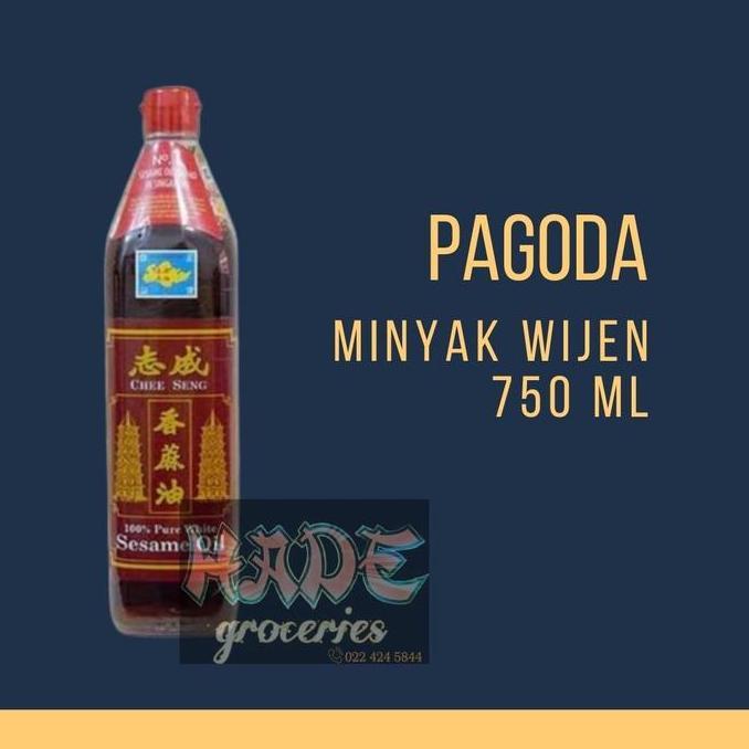 Sesame Oil|Mayu Cheeseng Doble PAGODA 750ml