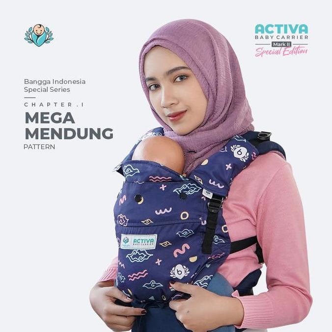 Gendongan Bayi Activa Bayiku Id Baby Carrier Ssc Seri Bangga Indonesia