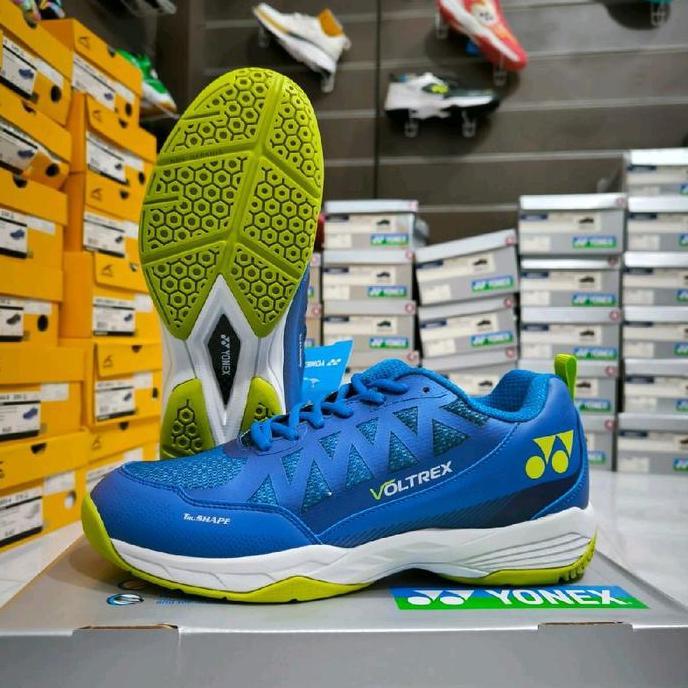 Sepatu Badminton Yonex VOLTREX TERBARU Free Kaos Kaki-Sepatu Badminton Pria Wanita