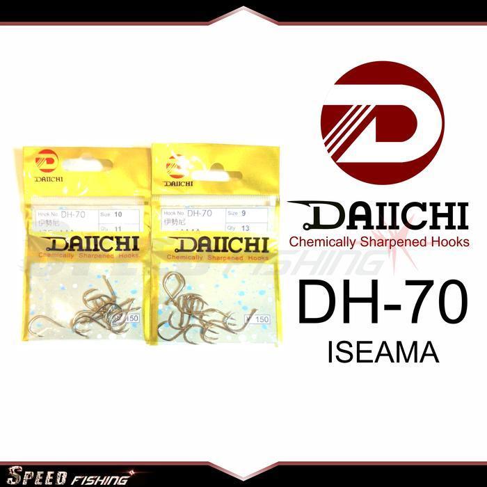 (Diskon) Kail Pancing Daiichi Dh-70 Iseama Hook Tanpa Lubang Bestseller