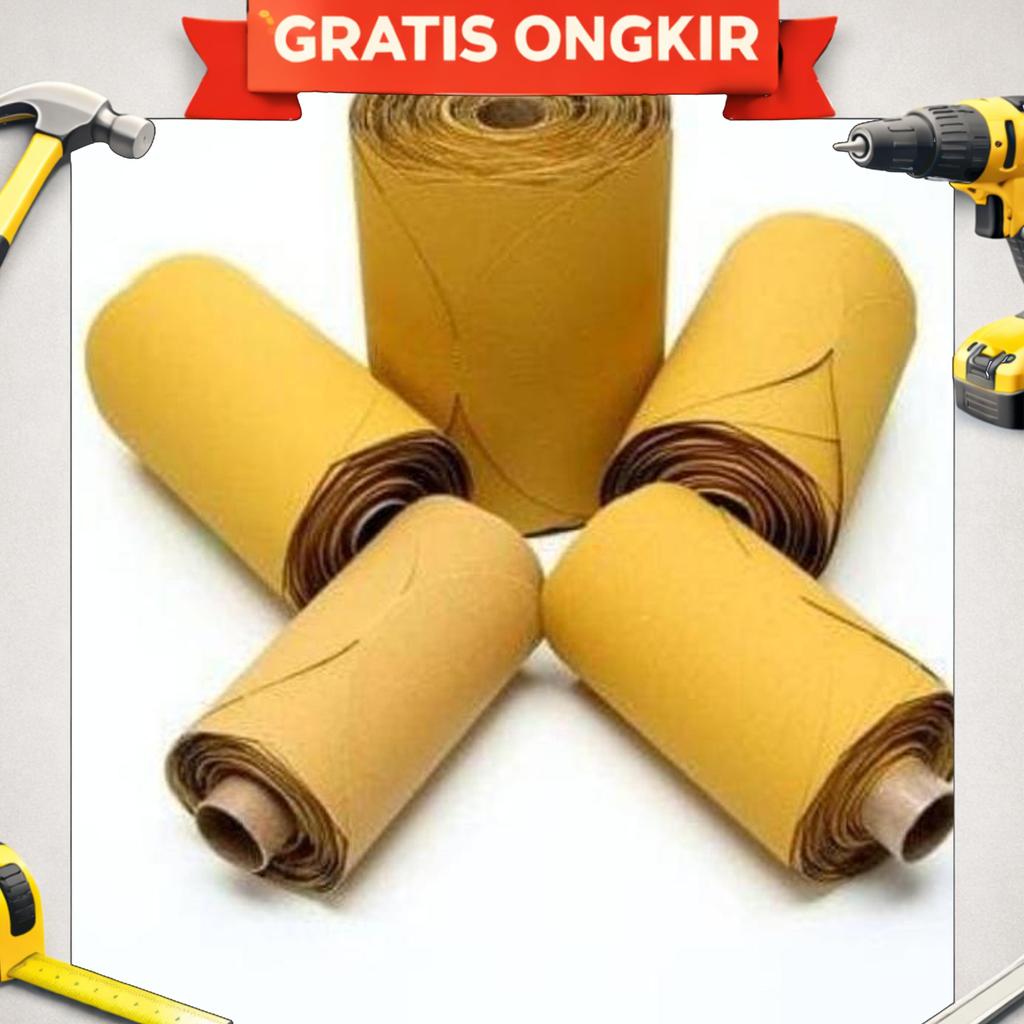 3M Stikit Gold 216U,Size:5"-P320 Isi:175 Pcs