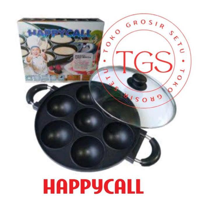 Cetakan kue 7 cekung HC Happy Call loyang Dorayaki cake pan lubang Cembung HM
