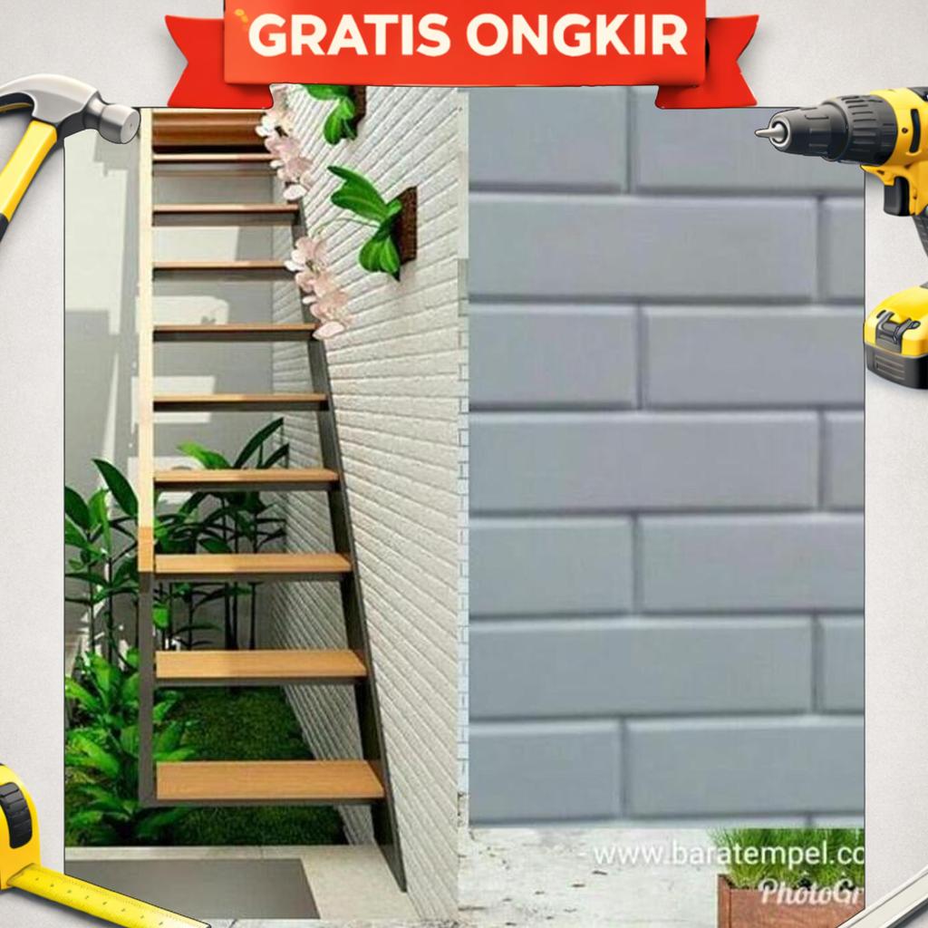 Keramik Bata Putih Tempel Kualitas Super Dengan Bevel