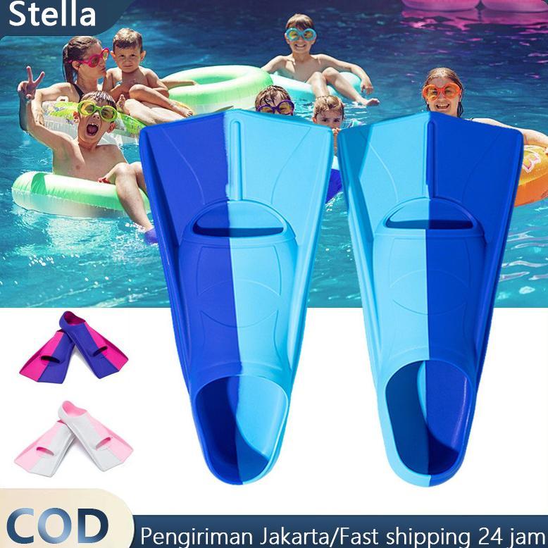 Kaki Katak Solid Silicone Fin  Renang Diving Sepatu Kaki Katak Untuk Anak Dan Dewasa Diving Fin Snor
