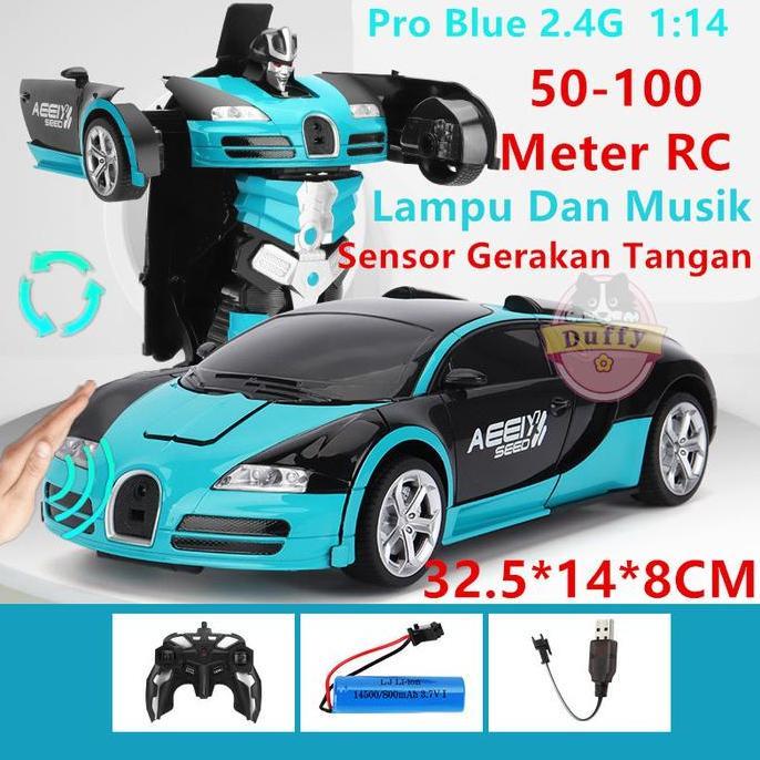 Ranggastandmurah - Duffy Toys 2.4Ghz 1:14 Mainan Mobil Remote Control Besar / Remote Control Mobil S
