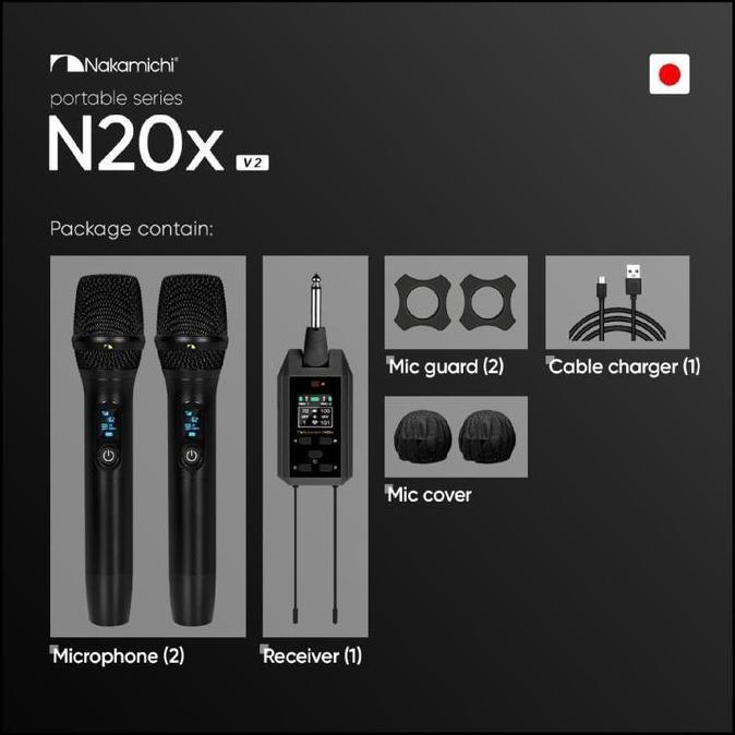 Singover- Nakamichi N20X V2 Microphone Wireless