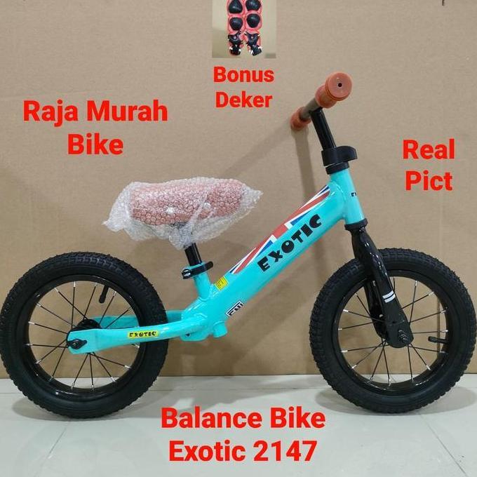 Sepeda Anak Blance Bike Exotic 2147 Ban Pompa Sepeda Push Bike Exotic 2147 Sepeda Keseimbangan TS