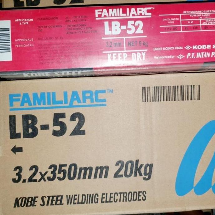 Procing- Kawat Las Lb 52 3 2 Mm / Kawat Las Kobe (5Kg)/ Kawat Las