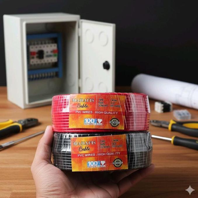Mahafis Kabel Listrik Kawat Tunggal / Kabel Instalasi Listrik Serbaguna, Kabel Tembaga Campuran Tung
