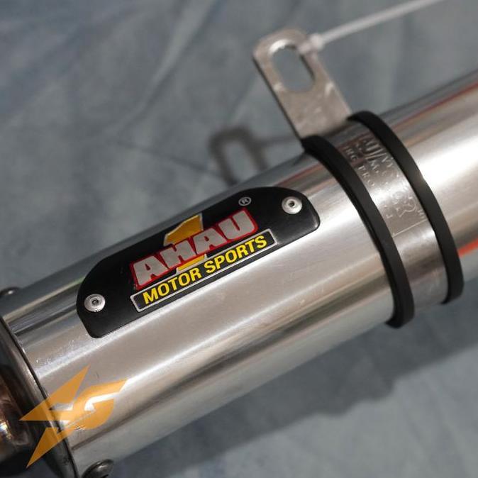 Knalpot AHAU Ninja R standar L 39 stainless