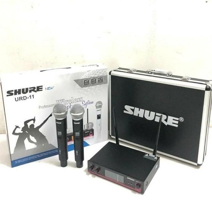 Singover- Mic Wireless Shure Urd11 Free Koper Mik Microphone Mikrofon
