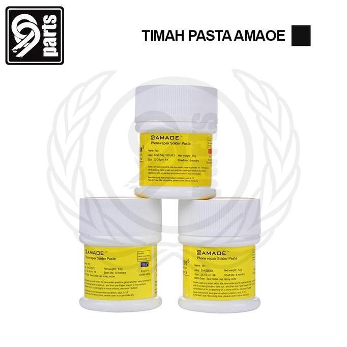 Procing- Timah Pasta Amaoe M11 Low Temp 138 / Timah Pasta Medium Amaoem13 190