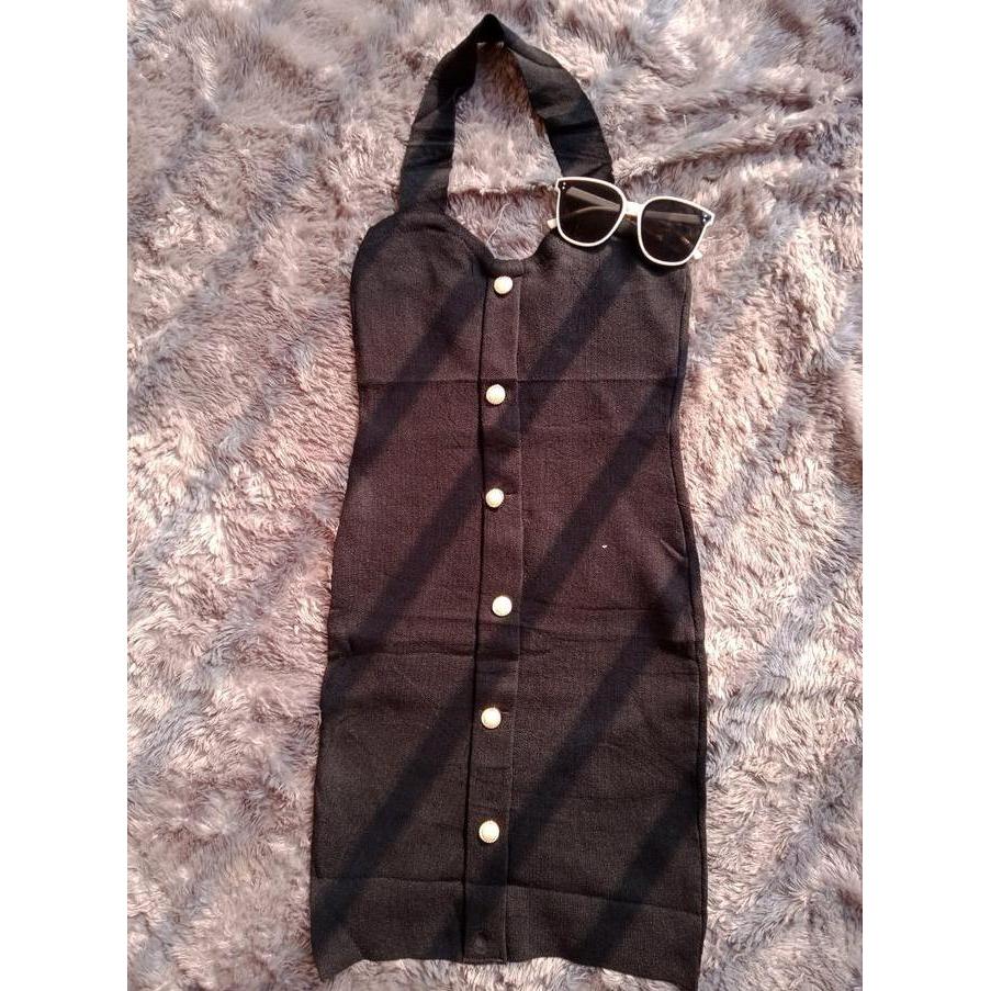 Ftx- Lisa Dress Knit Rajut 6A36 Casual Fit