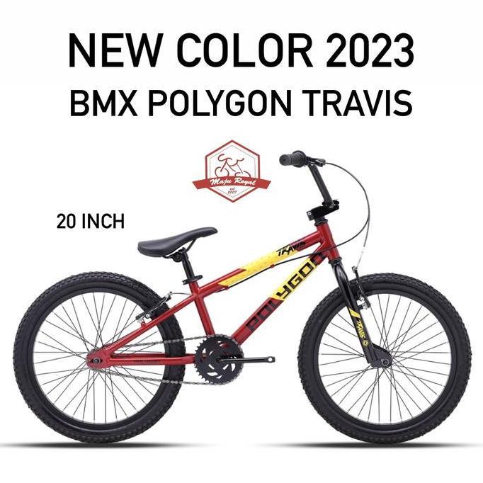 Terlaris Sepeda Bmx Polygon Travis 20 Inch Anak Remaja Cowok New Original