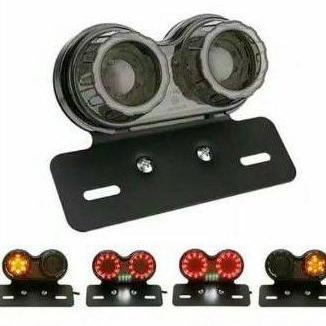 LAMPU STOPLAMP LED MOTOR CUSTOM VARIASI UNTUK RX KING HARLEY JAPSTYLE LAMPU STOP MOTOR CUSTOM MOTORC