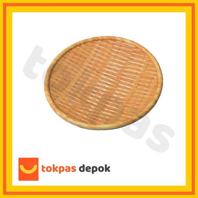 Piring Melamin Motif Bambu P 6010 MFC Golden Dragon Coklat Hijau Kitchenware piring  melamin  bentuk