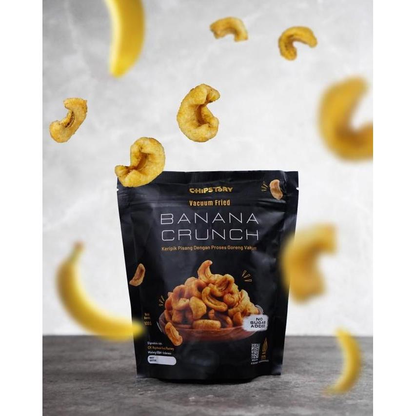 Keripik Pisang Crispy -Chips Story- rambak pisang khas Malang