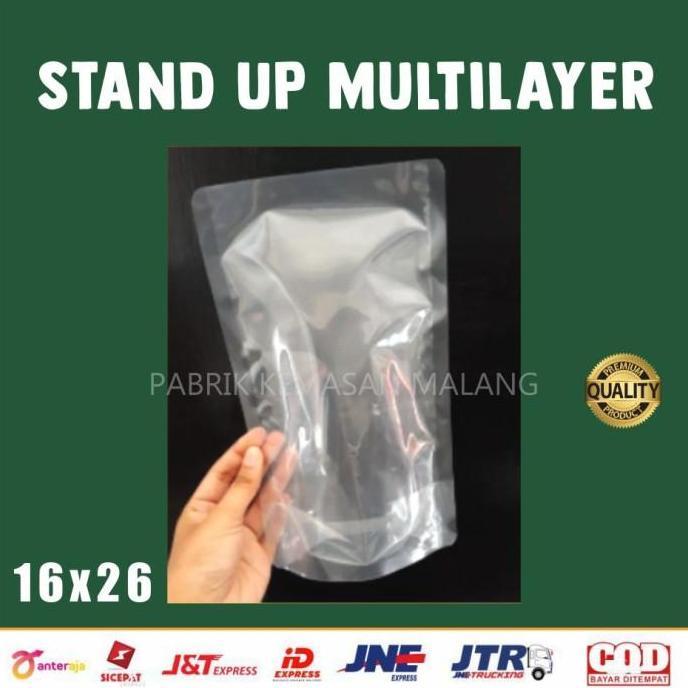 Standing Pouch Nylon Uk.16 x 26