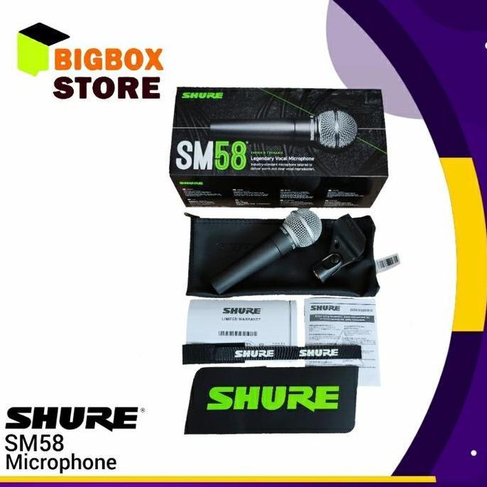 Singover- Microphone Shure Sm58-Lc / Shure Sm58 Lc / Sm58 Lc