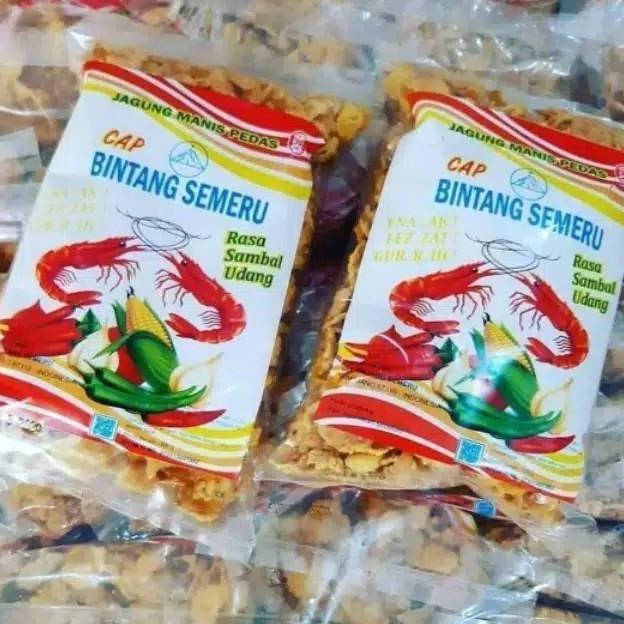 (PROMO) 1 BAL ISI 20 JAGUNG MANIS PEDAS CAP BINTANG SEMERU MARNING