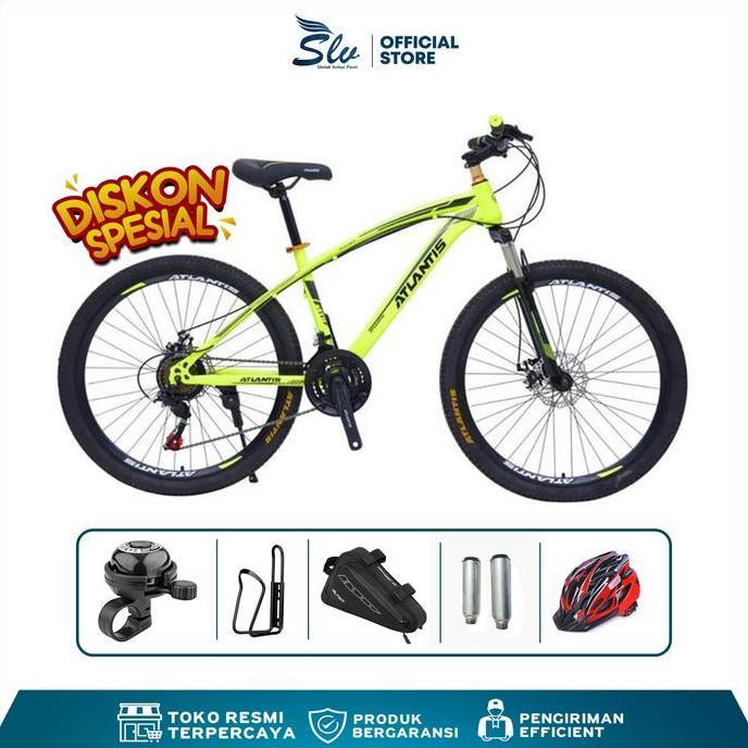 Terlaris Sepeda Gunung 27.5 Mtb Atlantis 730 Rem Cakram New