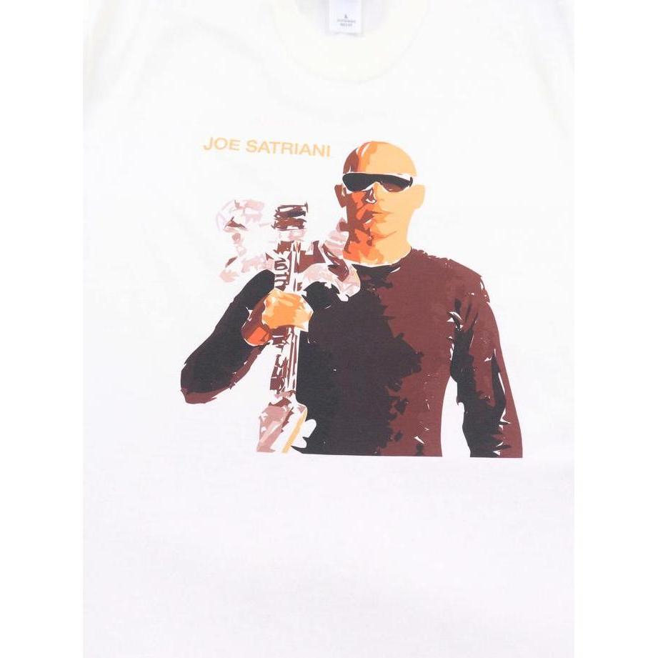 Kaos Baju Tshirt Pria Rock Musik JOE SATRIANI Ori Super Colossal Tour