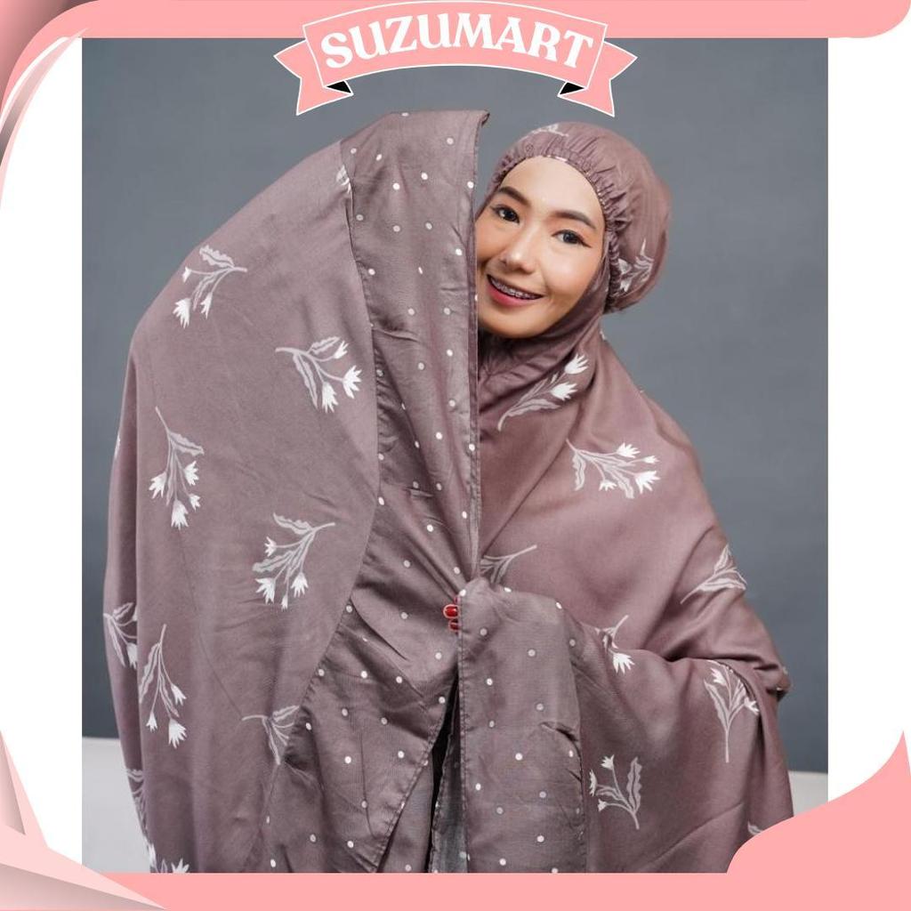 Mukena Dewasa Katun Rayon Premium Super Jumbo Bahan Jatuh Dan Adem Mukena Traveling Motif Sale