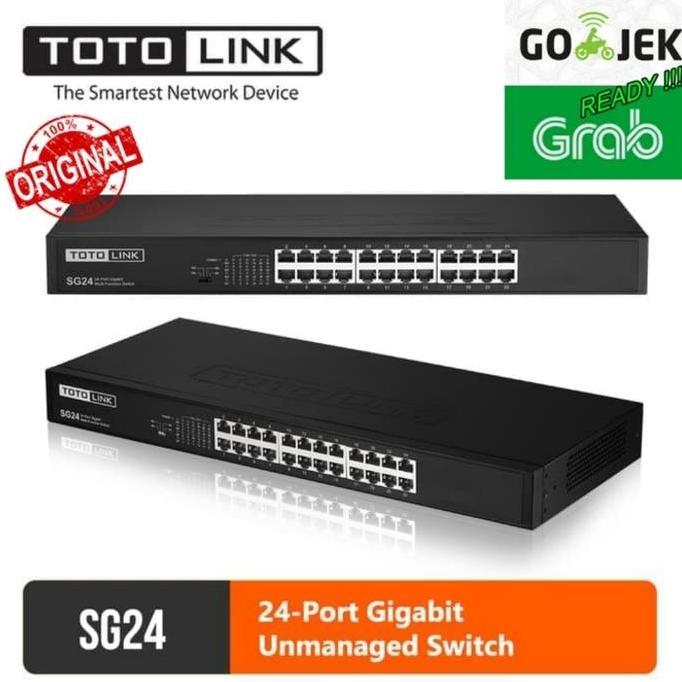 TERMURAH - Totolink SG24 Switch Gigabit Hub 24 Port switch hub gigabit 24port