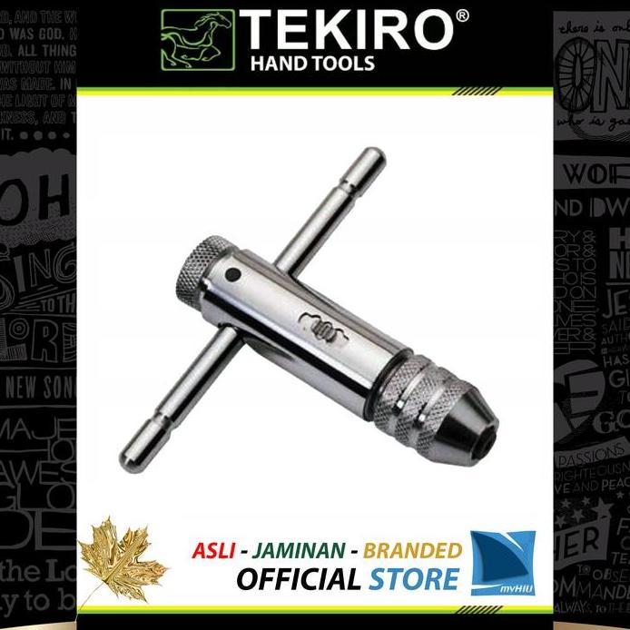 Gagang Tap Racet M3~M10 Pembuat Drat / Ratchet Tap Handle TEKIRO