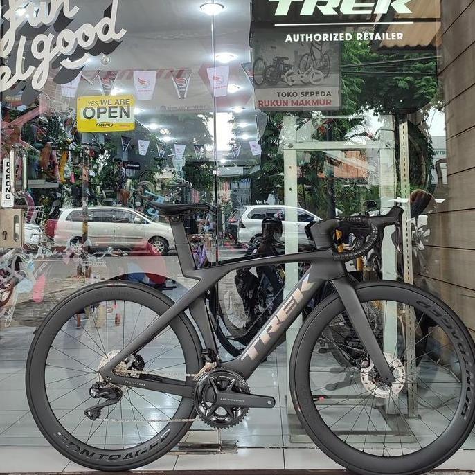 Terlaris Trek Madone Slr 7 Gen 7 Project One Matte Black- Light Aero Road Bike Oclv 800 Carbon Serie