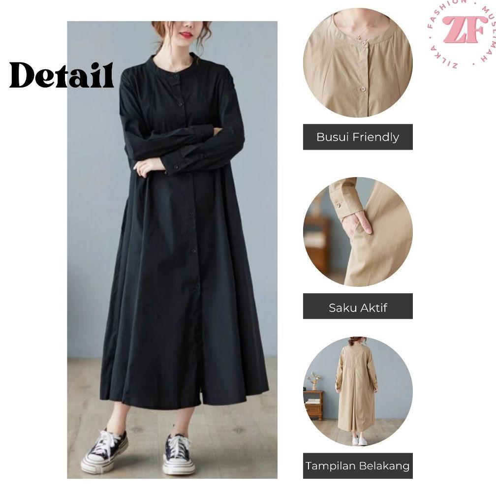 Termurah Bianca Baju Atasan Long Tunik Busui Wanita Terbaru 2023 Tunic Muslimah Remaja Dewasa Katun 