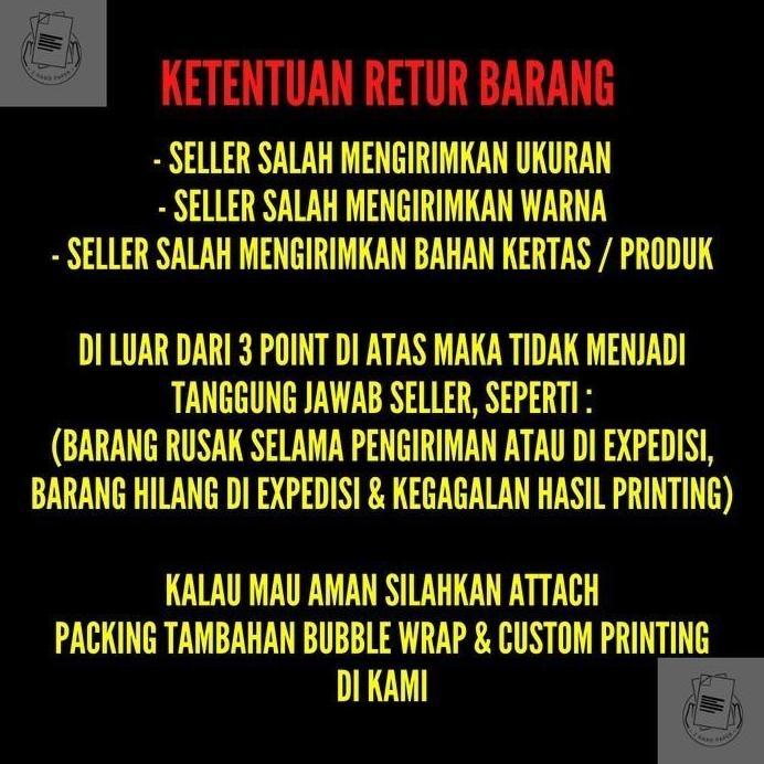 Kertas Art Paper A5 120 gsm / Art Paper A5 120 gr - Isi 500 lembar